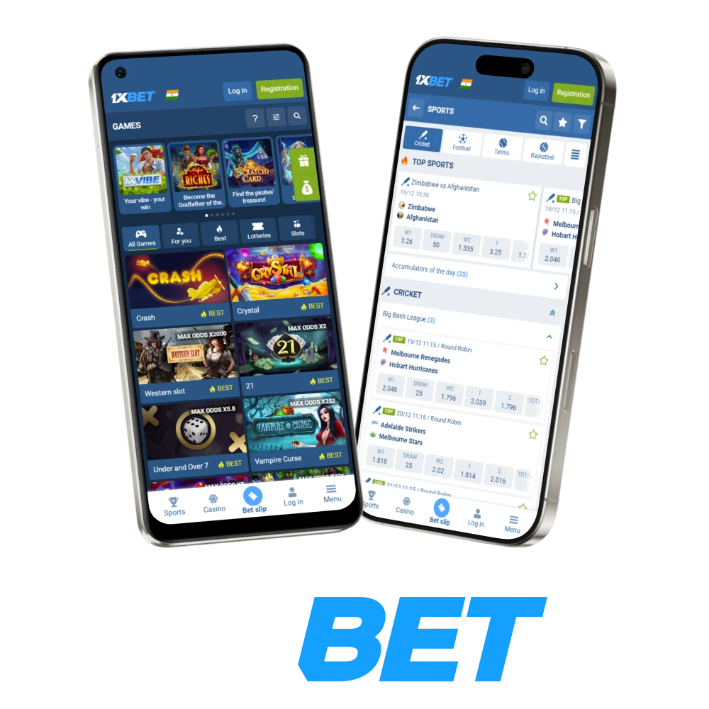 1xbet is a good app for players who want to play on their phones.