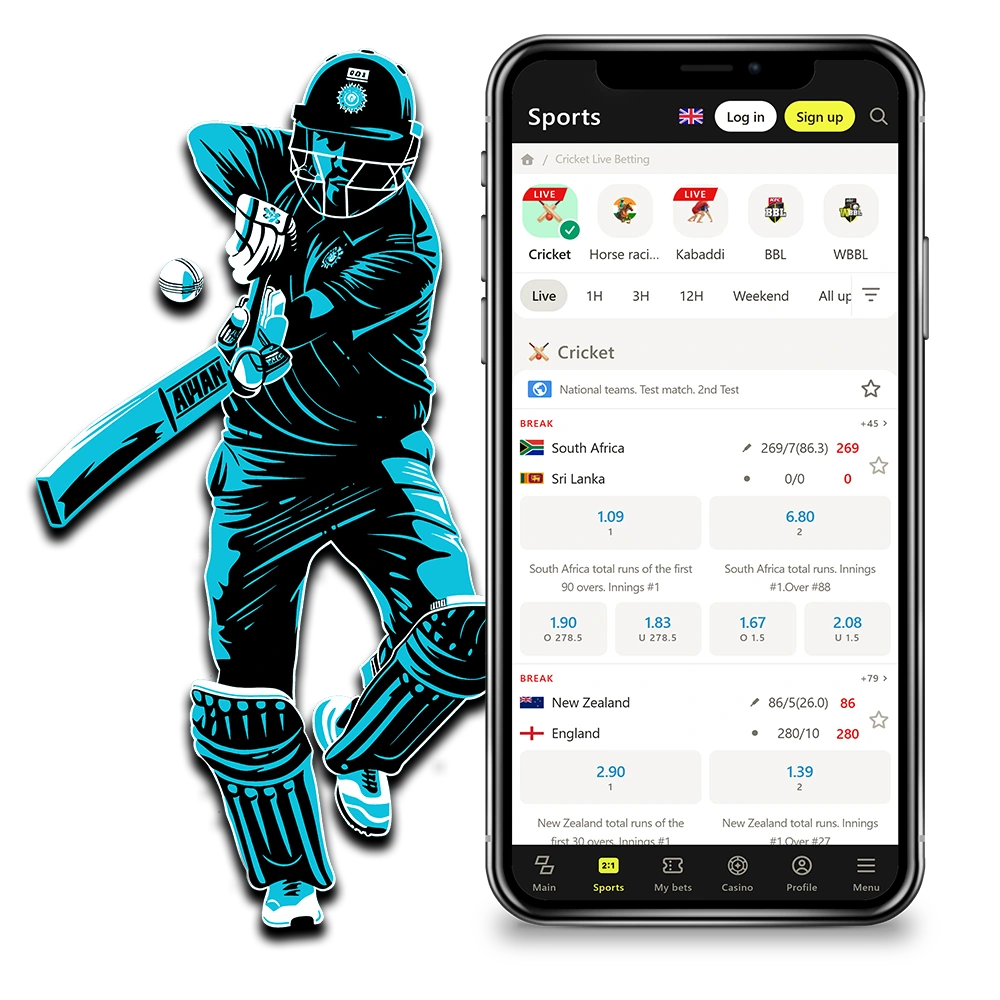 Learn which app to choose for cricket betting.