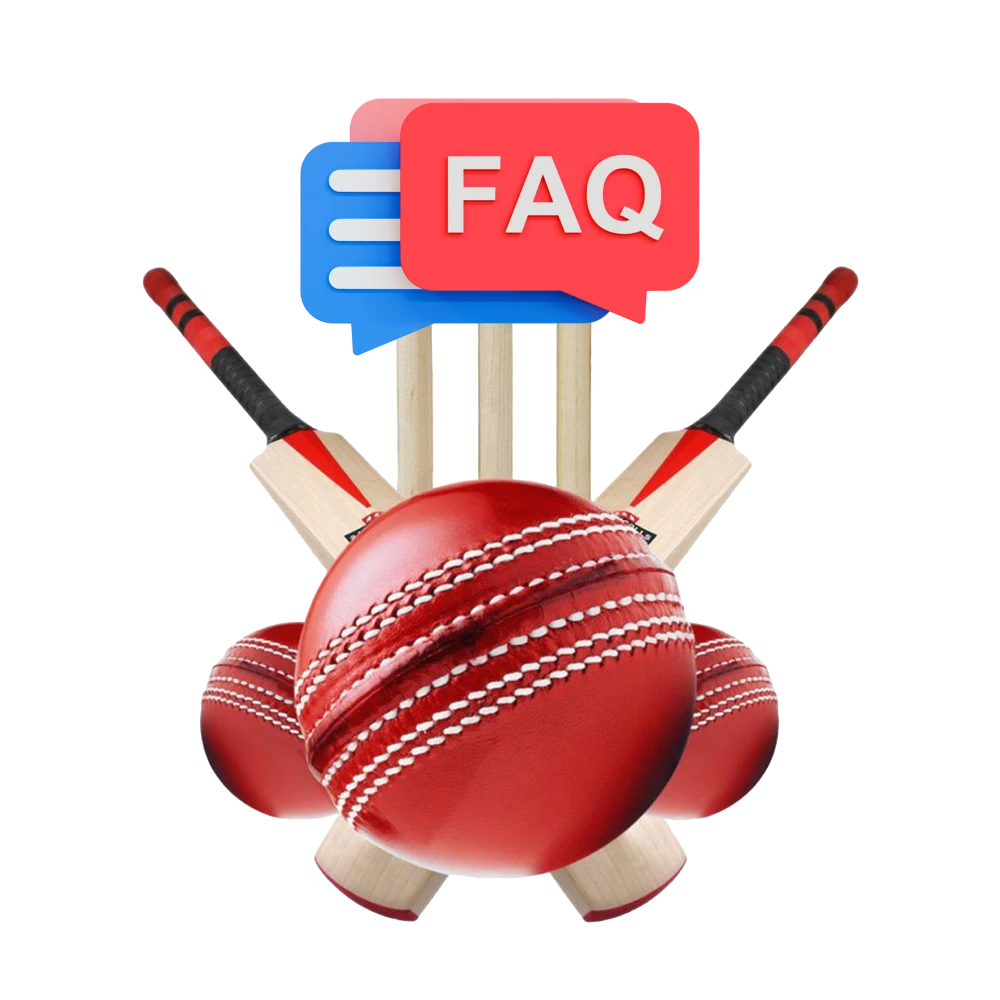 Check out the frequently asked questions about cricket betting.